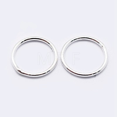 925 Sterling Silver Round Rings STER-F036-03S-0.8x4-1