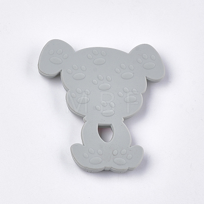 Food Grade Eco-Friendly Silicone Puppy Beads SIL-T052-07H-1