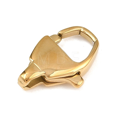316 Stainless Steel Lobster Claw Clasps STAS-C154-02D-G-1