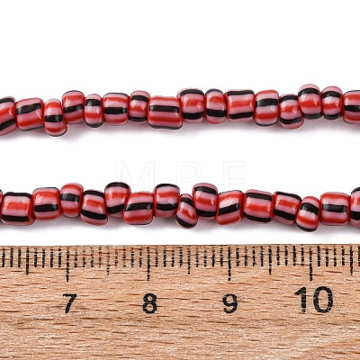Handmade Lampwork Beads Strands BLOW-K001-01A-17-1