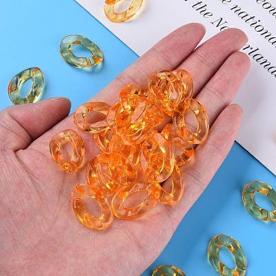 Transparent Acrylic Linking Rings MACR-S373-108-B04-1