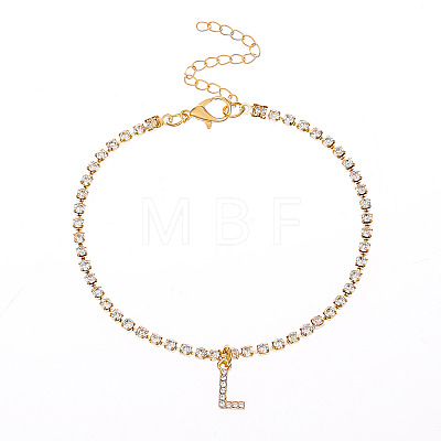 Fashionable and Creative Rhinestone Anklet Bracelets DA6716-12-1