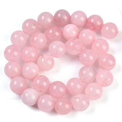 Natural Rose Quartz Beads Strands G-F591-04-12MM-1