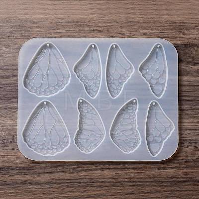 DIY Butterfly Wing Pendant Silicone Molds DIY-F134-04B-1