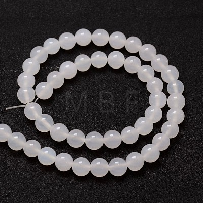 Natural Agate Bead Strands G-G880-03-10mm-1