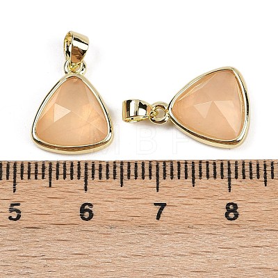 Natural Rose Quartz Pendants G-O176L-17G-1