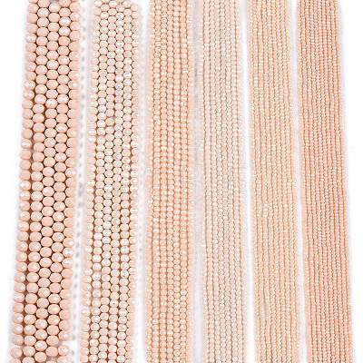 Electroplate Glass Beads Strands LS-EGLA-A044-P2mm-A05-1