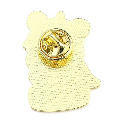 Chinese Style Dancing Lion Enamel Pins JEWB-Q032-02B-1