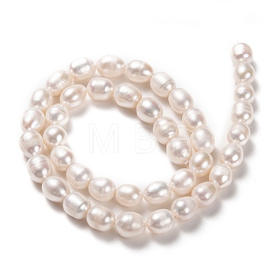 Natural Cultured Freshwater Pearl Beads Strands PEAR-L033-75-01-1