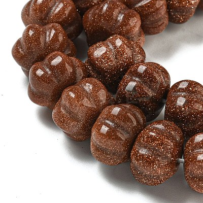 Synthetic Goldstone Beads Strands G-G142-A03-01-1