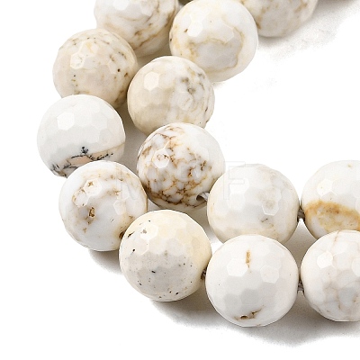 Natural Magnesite Beads Strands G-P598-E-10mm-03-1