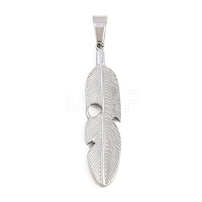 304 Stainless Steel Pendants STAS-B137-04P-1