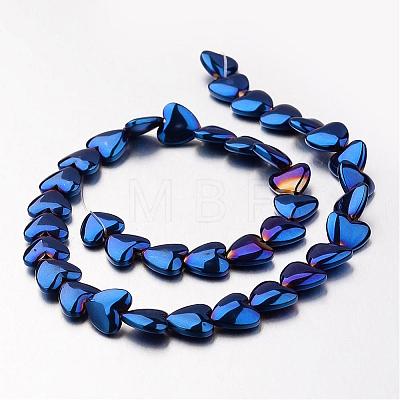 Electroplate Non-magnetic Synthetic Hematite Bead Strands G-F300-22D-05-1