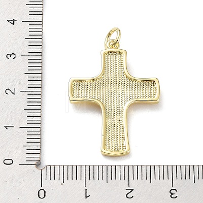 Rack Plating Eco-Friendly Brass Pendants X-KK-Z036-03G-1