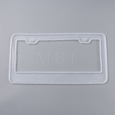 License Plate Frame Silicone Molds DIY-Z005-06-1