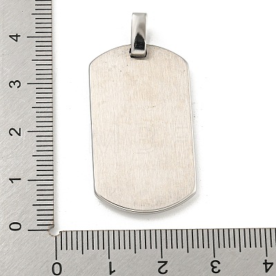 Non-Tarnish 304 Stainless Steel Pendants STAS-F307-15P-1