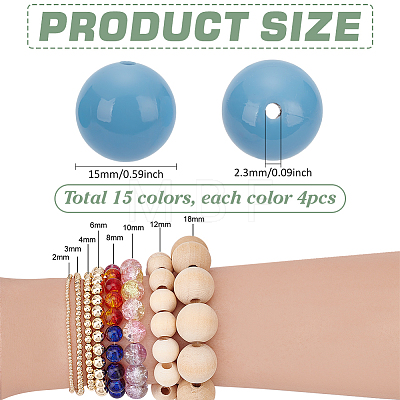 Food Grade Silicone Focal Beads SIL-PH0001-29B-1