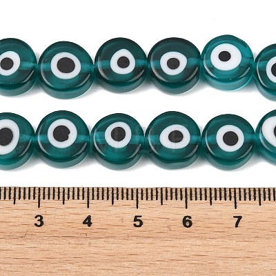 Handmade Evil Eye Lampwork Beads LAMP-C028-02A-1