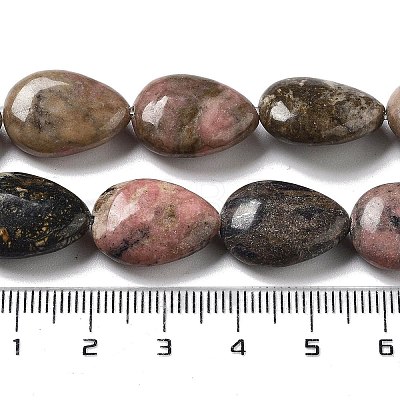 Natural Rhodonite Beads Strands G-P528-L21-01-1