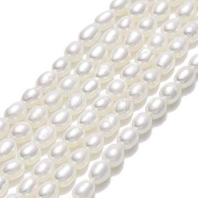 Natural Cultured Freshwater Pearl Beads Strands PEAR-J006-07F-1