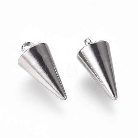 Tarnish Resistant 304 Stainless Steel Pendants STAS-G214-47P-02-1