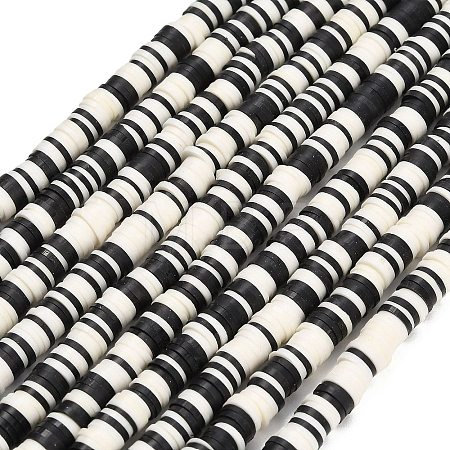Handmade Polymer Clay Beads Strands PY-CBA21A8-01F-1