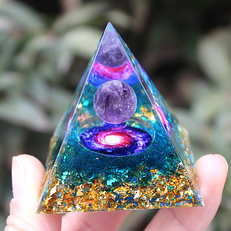 Orgonite Pyramid Resin Energy Generators PW-WG94568-29-1