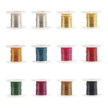 Round Copper Jewelry Wire CWIR-R002-0.3mm-1