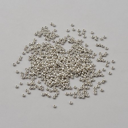Metallic Colours Glass Seed Beads SEED-WH20001-01C-1