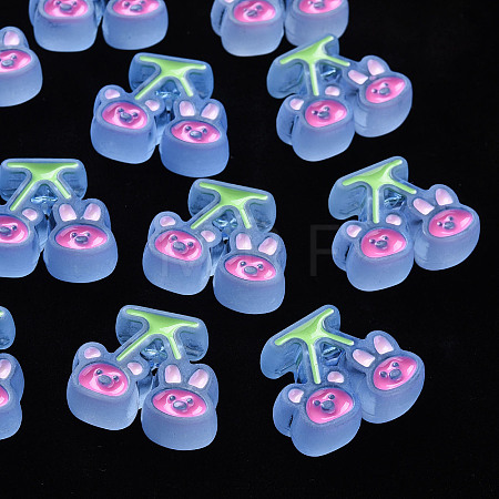 Transparent Acrylic Beads X-MACR-S374-04B-04-1