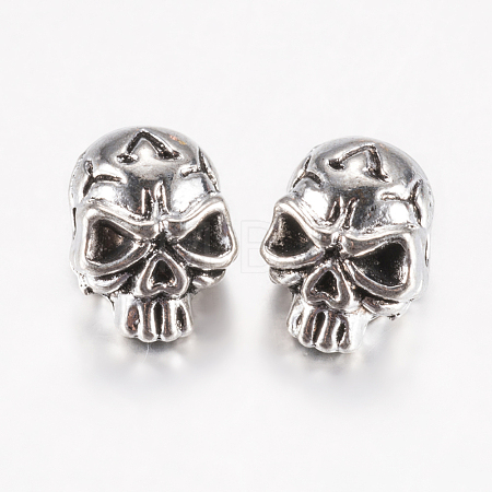 Tibetan Style Alloy Beads PALLOY-F200-11AS-1
