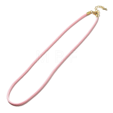 Nylon Milan Cord Necklace Making MAK-M028-01G-29-1