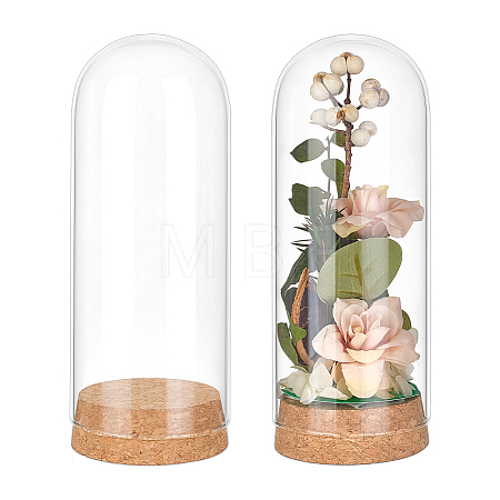 Glass Dome Cover CON-WH0110-320A-1