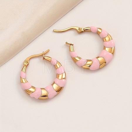 Stylish Enamel Earrings Set CV3783-4-1
