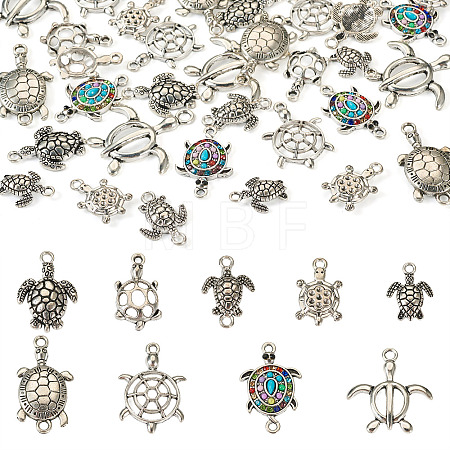 DIY Hollow Tortoise Jewelry Making Finding Kit FIND-TA0002-78-1