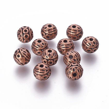 Tibetan Style Zinc Alloy Beads LS-X-PALLOY-L230-01R-RS-1