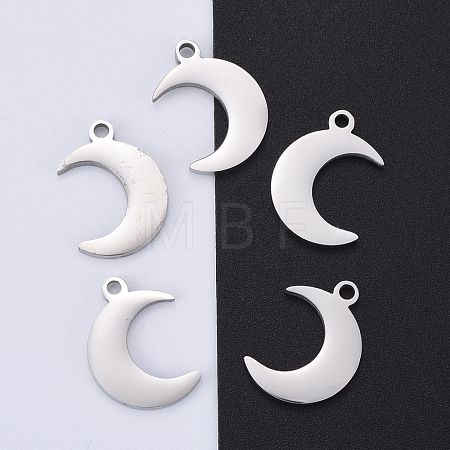 Tarnish Resistant 304 Stainless Steel Pendants STAS-I140-05-1