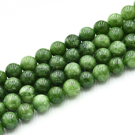 Natural Quartz Beads Strands G-N355-8mm-03-1