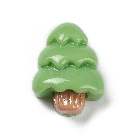 Forest Theme Opaque Resin Cabochons CRES-M016-03A-1