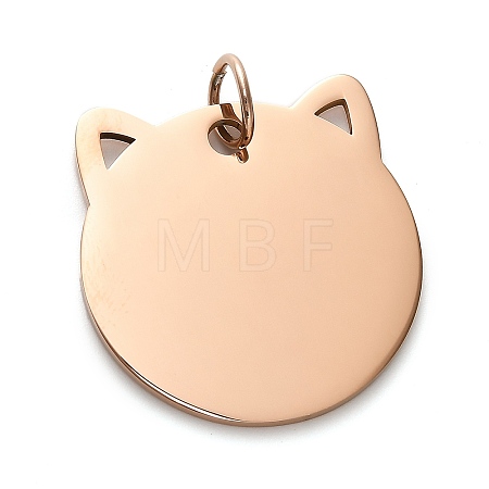 201 Stainless Steel Stamping Blank Tag Pendants LS-STAS-H438-03RG-1-1