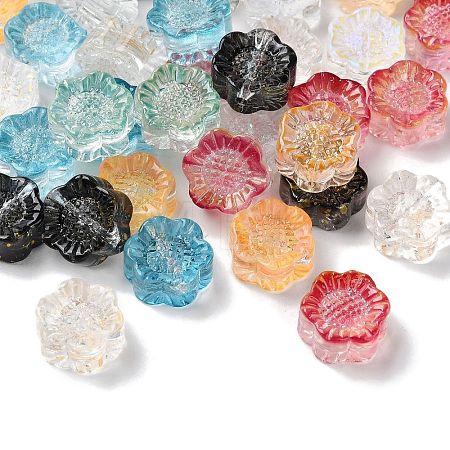 Transparent Glass Beads GLAA-O023-24-1