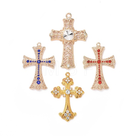 Alloy Medieval Big Pendants ALRI-X0007-02G-1