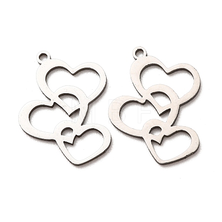 201 Stainless Steel Pendants SA-Z001-02P-1