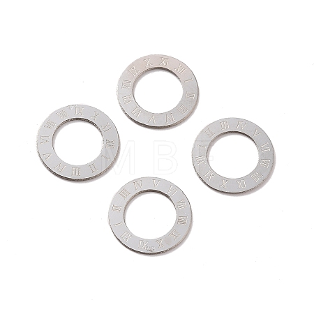 Tarnish Resistant 304 Stainless Steel Linking Rings LS-STAS-P306-02B-P-1