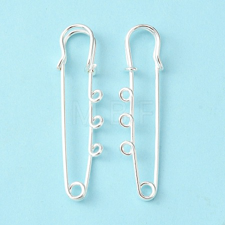 Iron Brooch Findings X-KK-Q491-S-1