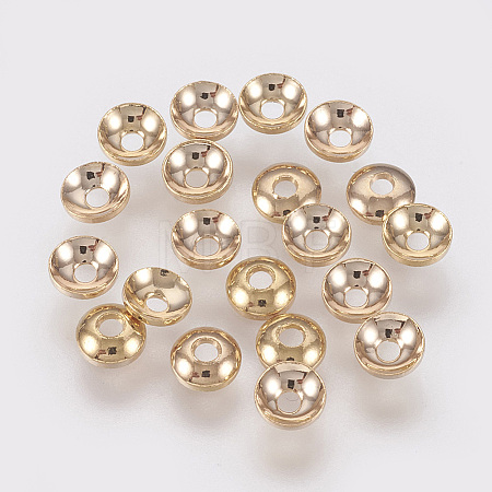 Brass Bead Caps LS-X-KK-T014-122G-1