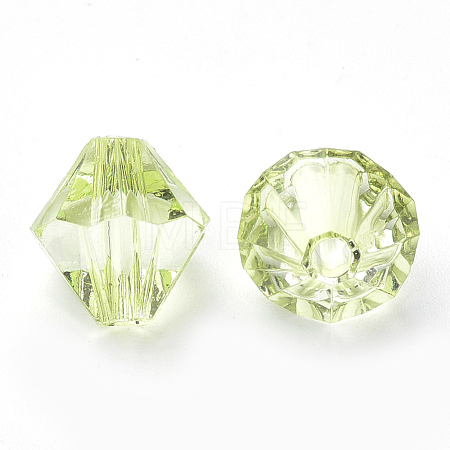 Transparent Acrylic Beads TACR-S146-4mm-12-1