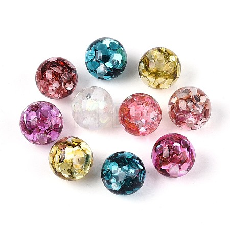 Transparent Resin Beads RESI-T061-06M-1