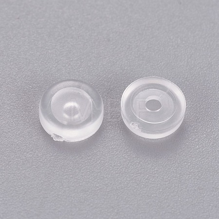 Comfort Silicone Pads for Screw Back Clip on Earrings KY-E008-02-1