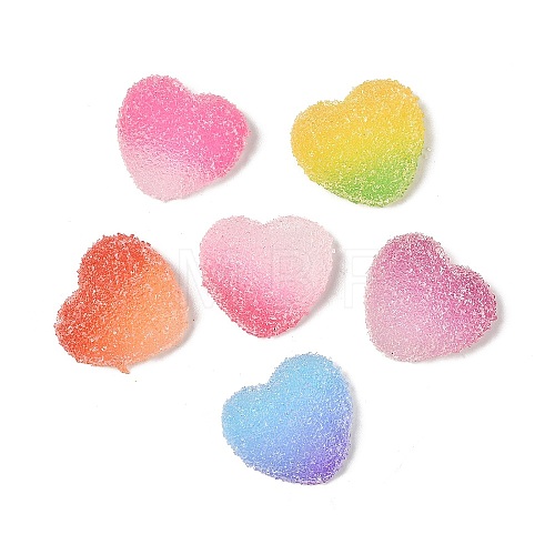 Imitation Candy Food Style Resin Cabochons RESI-R461-01N-1